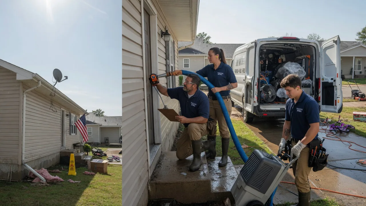 Ceiling Water Damage Restoration in Marcella, AR near me